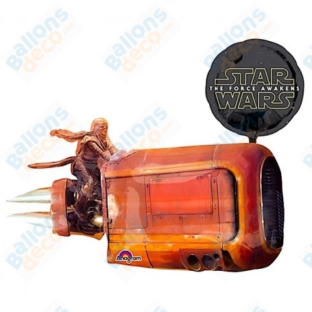 Ballon Star Wars 7 Vaisseau Disney, Décorations ballons pour anniversaire.