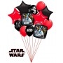 Ballons Star Wars Les Derniers Jedi En Grappe Disney, Décorations ballons pour anniversaire.