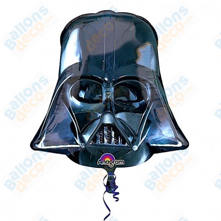 Ballon Star Wars Dark Vador Masque Disney, Décorations ballons pour anniversaire.