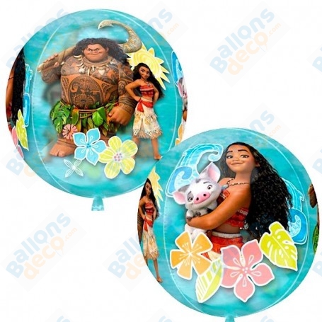 Ballon Vaiana ORBZ Moana Disney, Décorations ballons pour anniversaire.