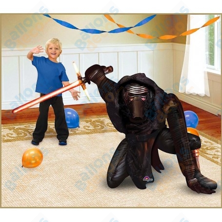 Ballon Star Wars Kylo Ren Marcheur Disnsey, Décorations ballons pour anniversaire.
