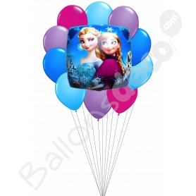 Ballon La Reine Des Neiges Carré - Princesses Disney 