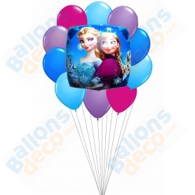 Ballon La Reine Des Neiges Carré - Princesses Disney 