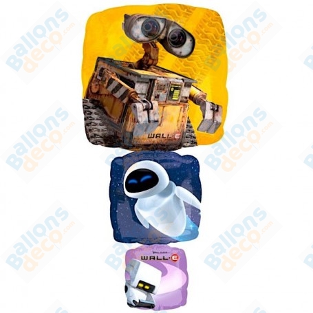 Ballon WALL-E et Eve Disney Pixar Forme, Décorations ballons pour anniversaire.