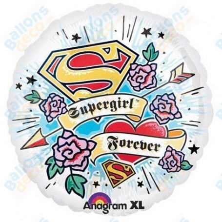 Ballon Super Girl Forever