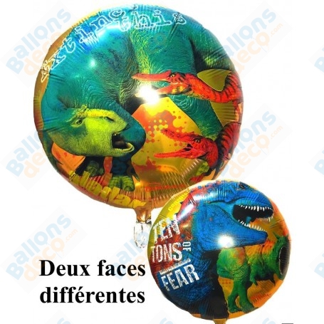 Ballon Dinosaure 2 Faces