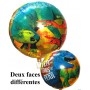 Ballon Dinosaure 2 Faces