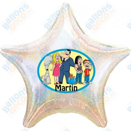 Ballon Américan Dad Personnalisable