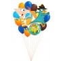 Ballons Phineas et Ferb en Grappe