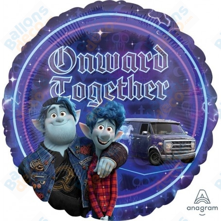 Ballon En Avant Ian et Barley Pixar Disney Onward