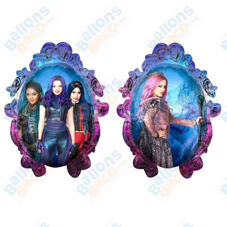 Ballon Descendants Miroir Disney, Décorations ballons pour anniversaire.