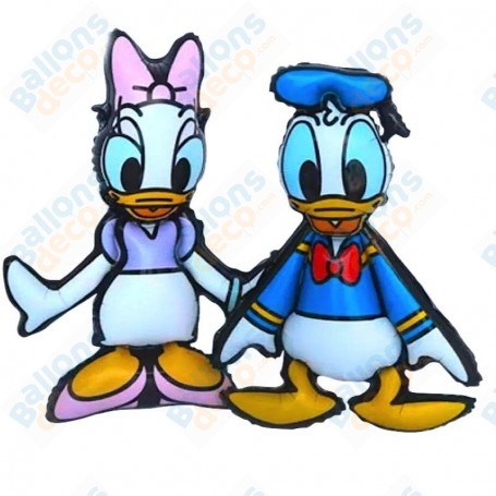 Ballons Donald + Daisy Gonflage Air Disney, Décorations ballons pour anniversaire.