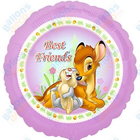 Ballon Bambi et Panpan Disney