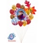 Ballons Anna La Reine Des Neiges 2 Feuilles Disney Princesses