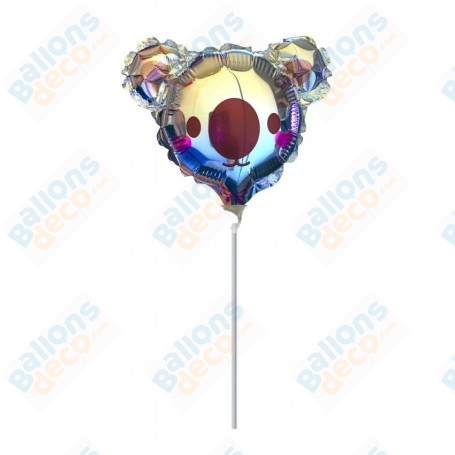 Ballon Koala Sur Tige, décoration ballon anniversaire, décoration safari.