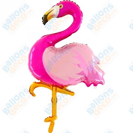 Ballon Flamant Rose Rose, décorations ballons soirée entre amis