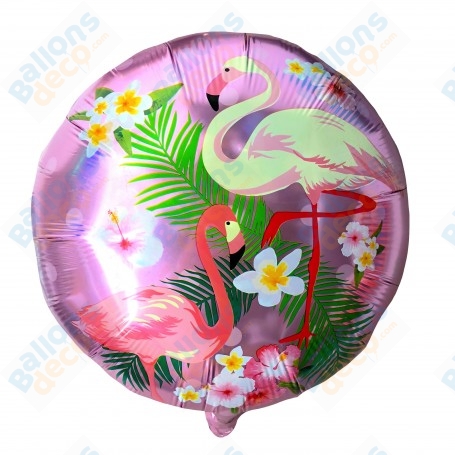Ballon Flamant Rose Pastel, décoration ballon anniversaire, soirée tropicale avec des amis