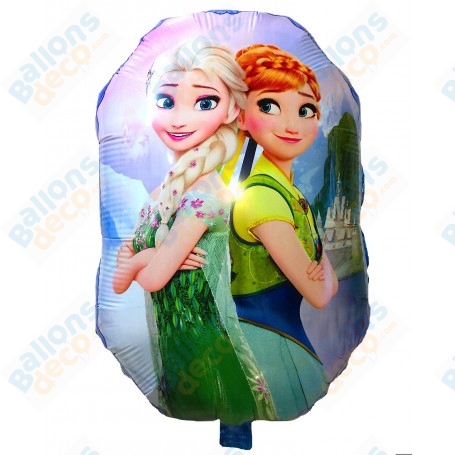 Ballon La Reine Des Neiges Elsa Et Anna Diamand Disney