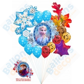 Ballon La Reine Des Neiges Carré - Princesses Disney 