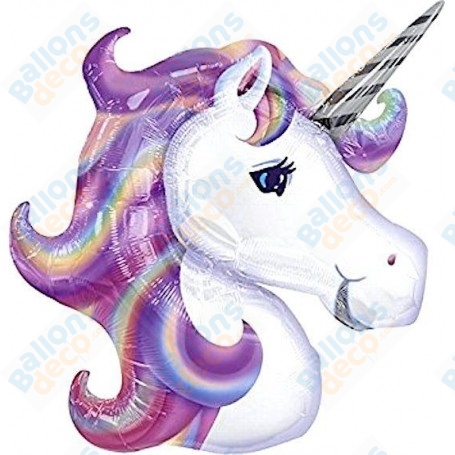 Ballon Licorne Pastel, décoration ballon anniversaire avec des licornes