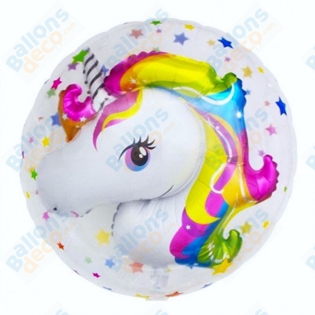 Ballon Licorne Double Dans Une Bulle, décoration ballon anniversaire, convention manga