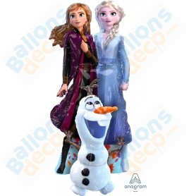 Ballon Holographique La Reine Des Neiges™ - Frozen™ - Anniversaire Enfant -  Rue de la Fête