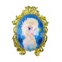 Ballon Elsa La Reine des Neiges Miroir Or Disney