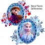 Ballon La Reine Des Neiges 2 Miroir 2 Faces Anna et Elsa