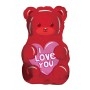 Ballon Ourson Rouge I Love You Bonbon