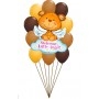 Ballons Ourson Angel En Grappe