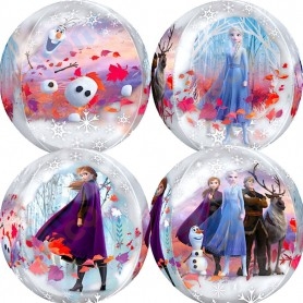 Ballon sauteur reine des neiges bioball 45-50cm frozen 