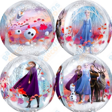 Ballon La Reine Des Neiges 2 ORBZ 4 Faces Disney