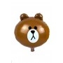 Ballon Ourson Marron Foncé Mignon