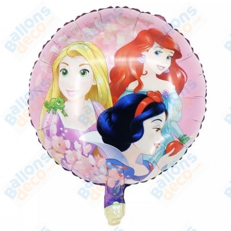 Ballon Princesses Raiponce Ariel Blanche Neige Disney, Décorations ballons pour anniversaire.