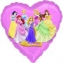 Ballon Coeur Princesses Disney