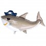 Ballon Requin Gris Pirate