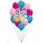 Ballons Princesses Happy Birthday Groupe En Grappe Disney