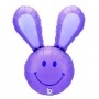 Ballon Lapin Lila Smiley