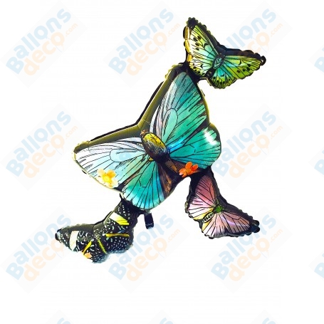 Ballon Papillons Aquarelle Cluster Anagram, décoration ballon anniversaire, Mariage, Fêtes.