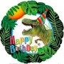 Ballon Dinosaure T-Rex Happy Birthday