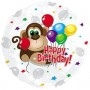 Ballon Happy Birthday Singe