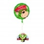 Ballon Singe Happy Birthday + Carte