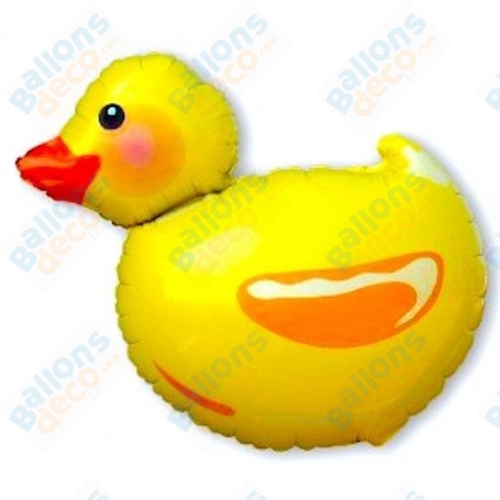 Ballon Canard Jaune et Orange, décoration ballon anniversaire, baby Shower, Pâques, Soirée Fille.