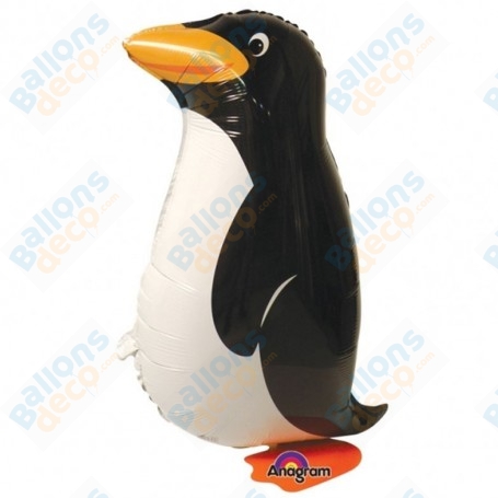 Ballon Pingouin, manchot Marcheur, décoration ballon animaux de la banquise, anniversaire.