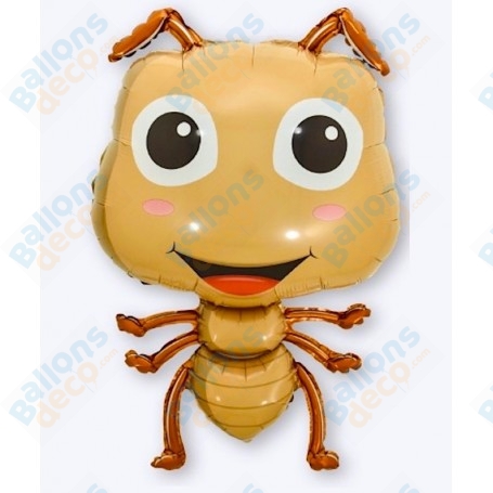 Ballon Fourmis Mignonne, décoration ballon insectes des champs pour vos anniversaires ou vitrine de magasin.