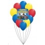 Ballons Pat Patrouille Happy Birthday en Grappe Disney
