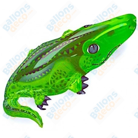 Ballon Alligator de chez Anagram, décorations ballon animaux des rivières et Amazonie.