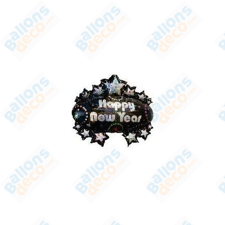 Ballon Happy New Year Plaque