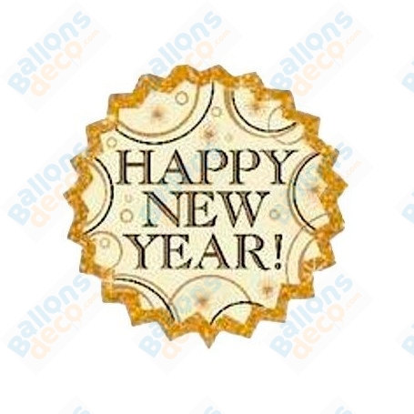 Ballon Étoile Happy New Year