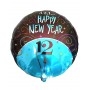 Ballon Happy New Year Horloge